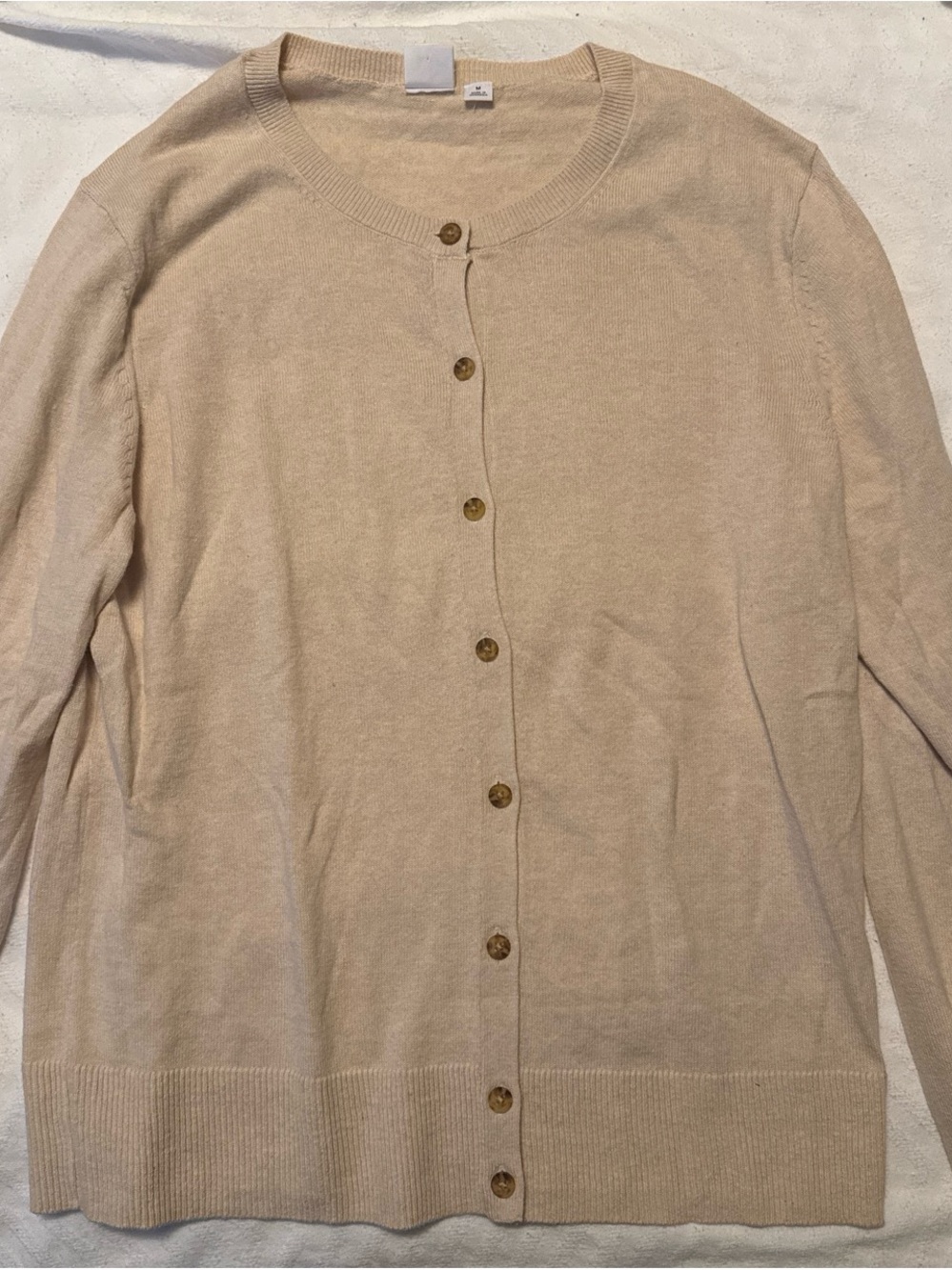 GAP Beige 100% Cotton Women's Cardigan